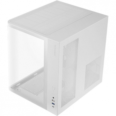 Caja Gaming Semitorre Mars Gaming MC-CURV/ Blanca