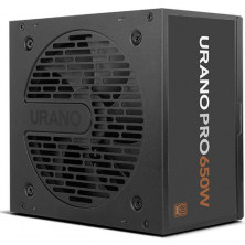Fuente de Alimentación Nox Hummer Urano Pro/ 650W/ Ventilador 12cm/ 80 Plus Bronze