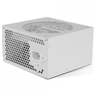 Fuente de Alimentación Nox Hummer Urano Pro White/ 550W/ Ventilador 12cm/ 80 Plus Bronze