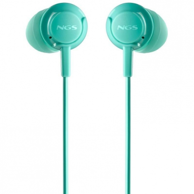 Auriculares Intrauditivos NGS Cross Drift/ con Micrófono/ Jack 3.5/ Verdes