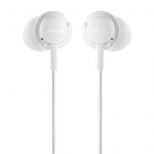 Auriculares Intrauditivos NGS Cross Step/ con Micrófono/ USB Tipo-C/ Blancos