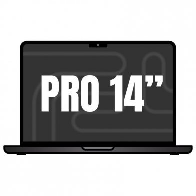 Apple Macbook Pro 14'/ M5 10-Core CPU/ 24GB/ 1TB SSD/ 10-Core GPU/ Negro Espacial