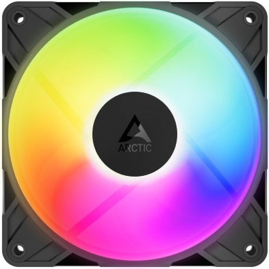 Ventilador Arctic P12 Pro Reverse A-RGB/ 12cm/ Negro