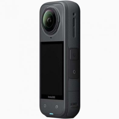 Cámara Digital Deportiva Insta360 X5 Essecial Kit/ 8K/ Ángulo de visión 360º/ Negra