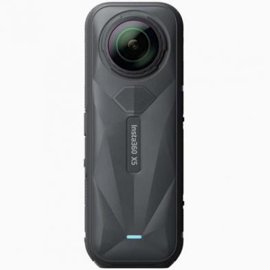 Cámara Digital Deportiva Insta360 X5/ 8K/ Ángulo de visión 360º/ Negra