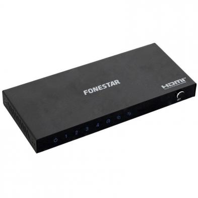 Duplicador Fonestar FO-22S4ED/ 4xHDMI Hembra - HDMI Macho