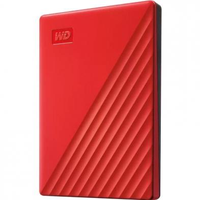 Disco Externo Western Digital My Passport 2TB/ 2.5'/ USB 3.2/ Rojo