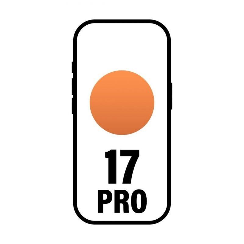 Smartphone Apple iPhone 17 Pro 512GB/ 6.3'/ 5G/ Naranja Cosmico