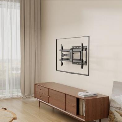 Soporte de Pared Inclinable/ Giratorio/ Nivelable Aisens WT80TSLE-419 para TV de 43-80'/ hasta 50kg
