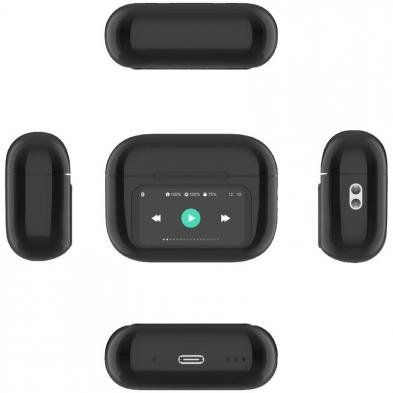Auriculares Bluetooth Qubo TWS-400BK con estuche de carga/ Autonomía 4h/ Negros