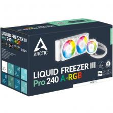 Sistema de Refrigeración Líquida Arctic Liquid Freezer III Pro 240 A-RGB/ Blanco