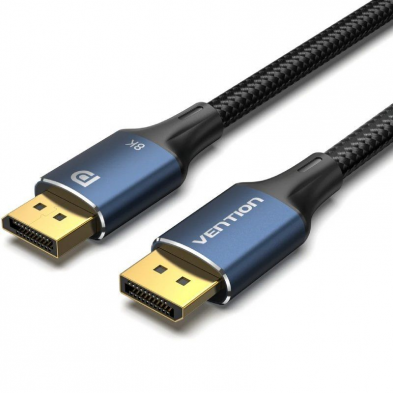 Cable Vention HCELH/ DisplayPort Macho - DisplayPort 8K Macho/ 2m/ Azul