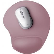 Alfombrilla Ergonómica Trust BigFoot Pad/ 16 x 205 x 236mm/ Rosa
