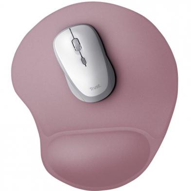 Alfombrilla Ergonómica Trust BigFoot Pad/ 16 x 205 x 236mm/ Rosa
