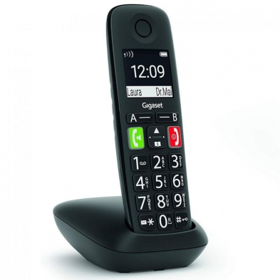 Teléfono Inalámbrico Gigaset E290/ Pack DUO/ Negro