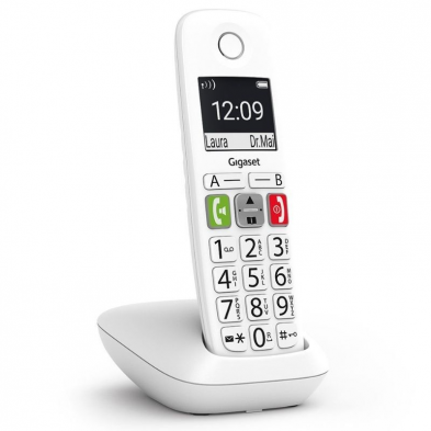 Teléfono Inalámbrico Gigaset E290/ Blanco