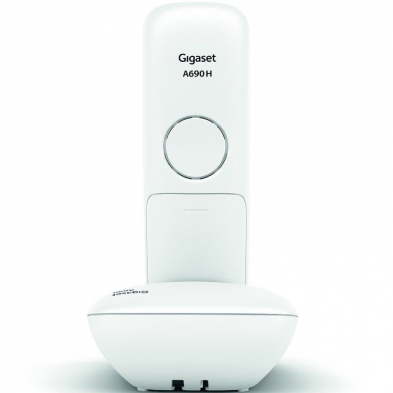 Teléfono Inalámbrico Gigaset A690/ Blanco