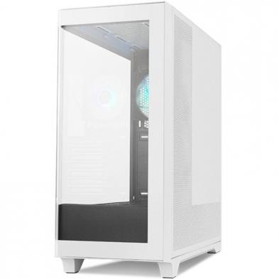 Caja Gaming Semitorre Nox Hummer ETHER/ Blanca y Negra