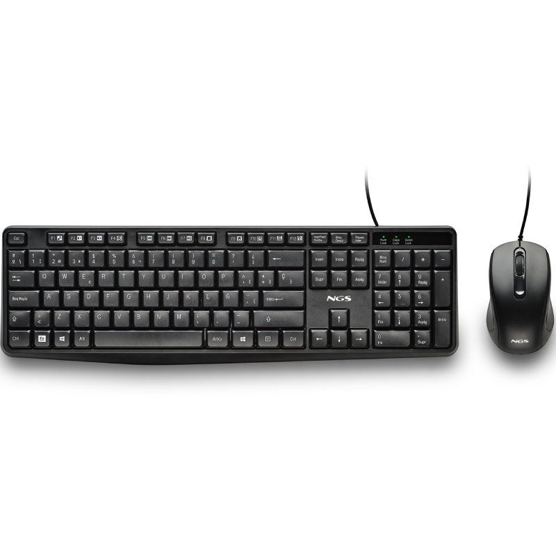 Teclado y Ratón NGS Cocoa KIT V2