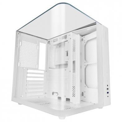 Caja Gaming Semitorre Mars Gaming MC-INFINIOLITE/ Blanca