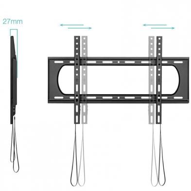 Soporte de Pared TooQ LP1084F-B para TV de 37-80'/ hasta 80kg