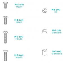 Soporte de Pared TooQ LP1084F-B para TV de 37-80'/ hasta 80kg