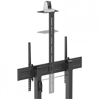 Soporte de Suelo Inclinable con Ruedas y Manivela Aisens FT100TE-403 para TV 60-100'/ hasta 100kg