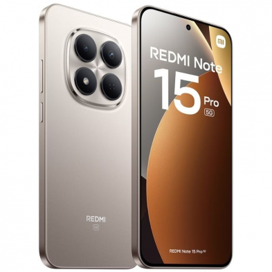 Smartphone Xiaomi Redmi Note 15 Pro 12GB/ 512GB/ 6.83'/ 5G/ Titanio