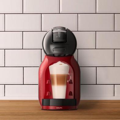 Cafetera de Cápsulas Krups Dolce Gusto Mini Me/ 1500W/ 15 Bares/ Rojo Cereza