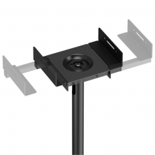 Soporte de Suelo Inclinable/ Giratorio Aisens SPK09U-429 para Altavoces/ hasta 5kg