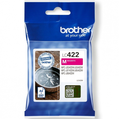 Cartucho de Tinta Original Brother LC-422/ Magenta