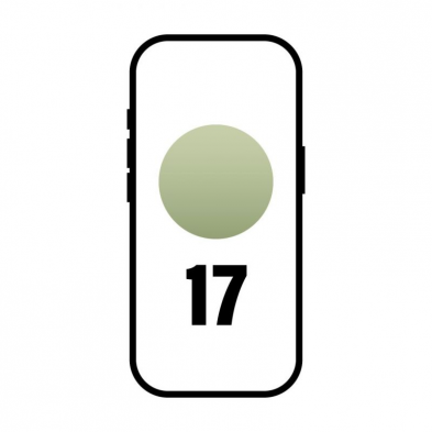 Smartphone Apple iPhone 17 512GB/ 6.3'/ 5G/ Verde salvia