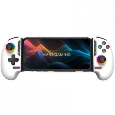 Gamepad Mars Gaming MGPXPRO Inalámbrico/ Blanco
