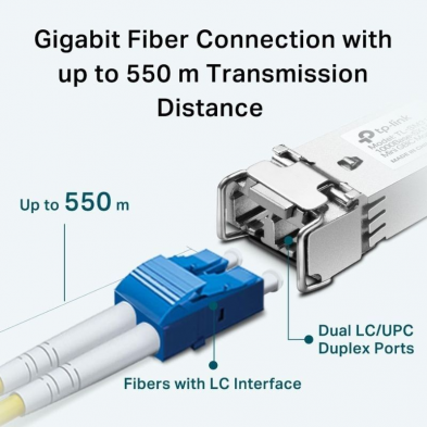 Modulo SFP Transceptor de Fibra Óptica TP-Link TL-SM311LM
