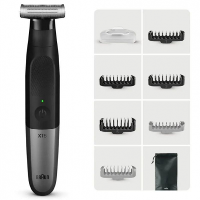 Afeitadora Braun Wet and Dry Serie X XT5200/ con Batería/ 6 Accesorios