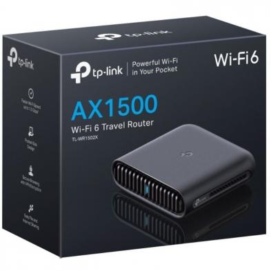 Router de Viaje Inalámbrico 4G TP-Link TL-WR1502X 1500Mbps/ 2.4GHz 5GHz/ WiFi 802.11ax/ac/n/a/b/g/n
