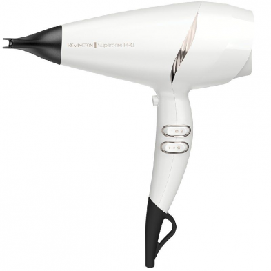 Secador Remington SuperCare Pro 2200 AC7200W/ 2200W/ Iónico/ Blanco
