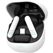 Auriculares Bluetooth Trust GXT 409 Oxxie 25478 con estuche de carga/ Autonomía 7h/ Blanco y Negro
