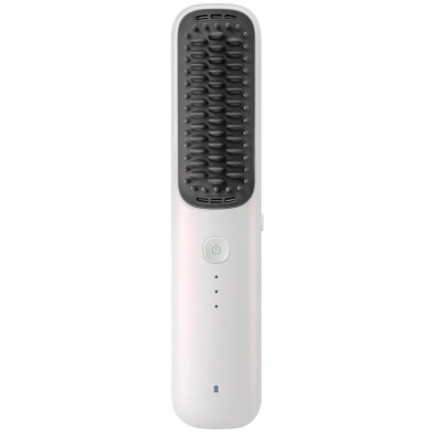 Cepillo Alisador para el Pelo Xiaomi Cordless Hair Straightener Brush/ Blanco