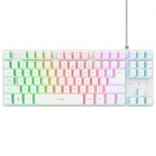 Teclado Gaming Trust Gaming GXT 833 Thado TKL 25896/ Blanco