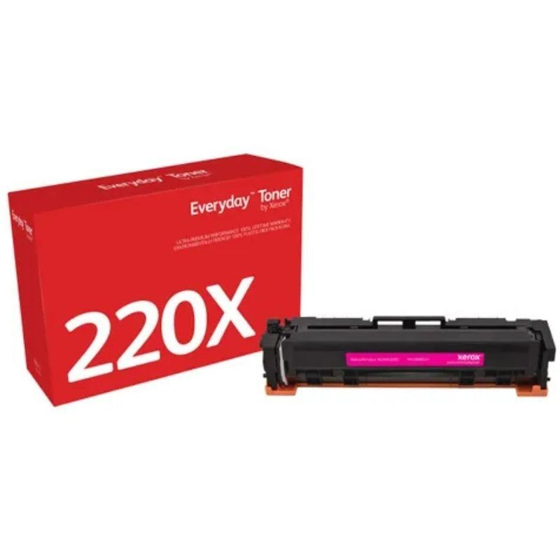 Tóner compatible Xerox 006R05210 compatible con HP W2202X Alta Capacidad/ 5500 páginas/ Magenta