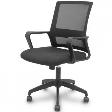 Silla de Oficina Piqueras y Crespo Ergo535 535BNDW00RN/ Negra