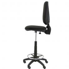 Taburete Piqueras y Crespo Elche T14CPB840RN/ Negro
