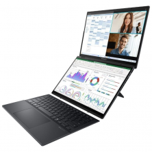Portátil Convertible Asus ZenBook Duo OLED UX8406CA-QL336W Intel Core Ultra 7-255H/ 32GB/ 1TB SSD/ 14' Táctil/ Win11