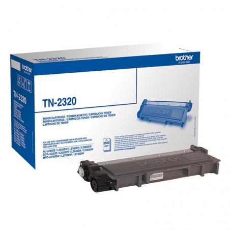 Tóner Original Brother TN-2320/ Negro - Imagen 1