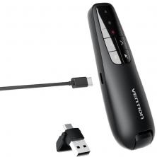 Presentador Inalámbrico Vention KQPB0/ 2.4GHz/ Negro