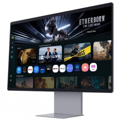 Smart Monitor Gaming Samsung M9 M90SF S32FM900SU 32'/ 4K/ 0.03ms/ 165Hz/ QD-OLED/ Multimedia/ Regulable en altura/ Smart TV/ Pla