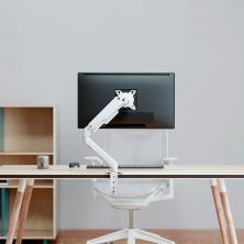 Soporte de Mesa con Contrapeso para Monitor Aisens DT32TSR-435/ Giratorio/ Inclinable/ hasta 9kg