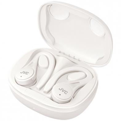 Auriculares Bluetooth JVC HA-EC25T con estuche de carga/ Autonomía 7.5h/ Blancos