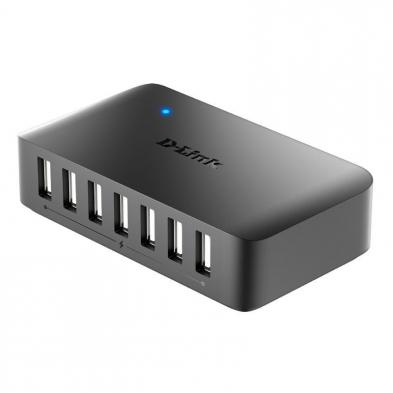 Hub USB 2.0 con Alimentación Externa D-Link DUB-H7/ 7xUSB